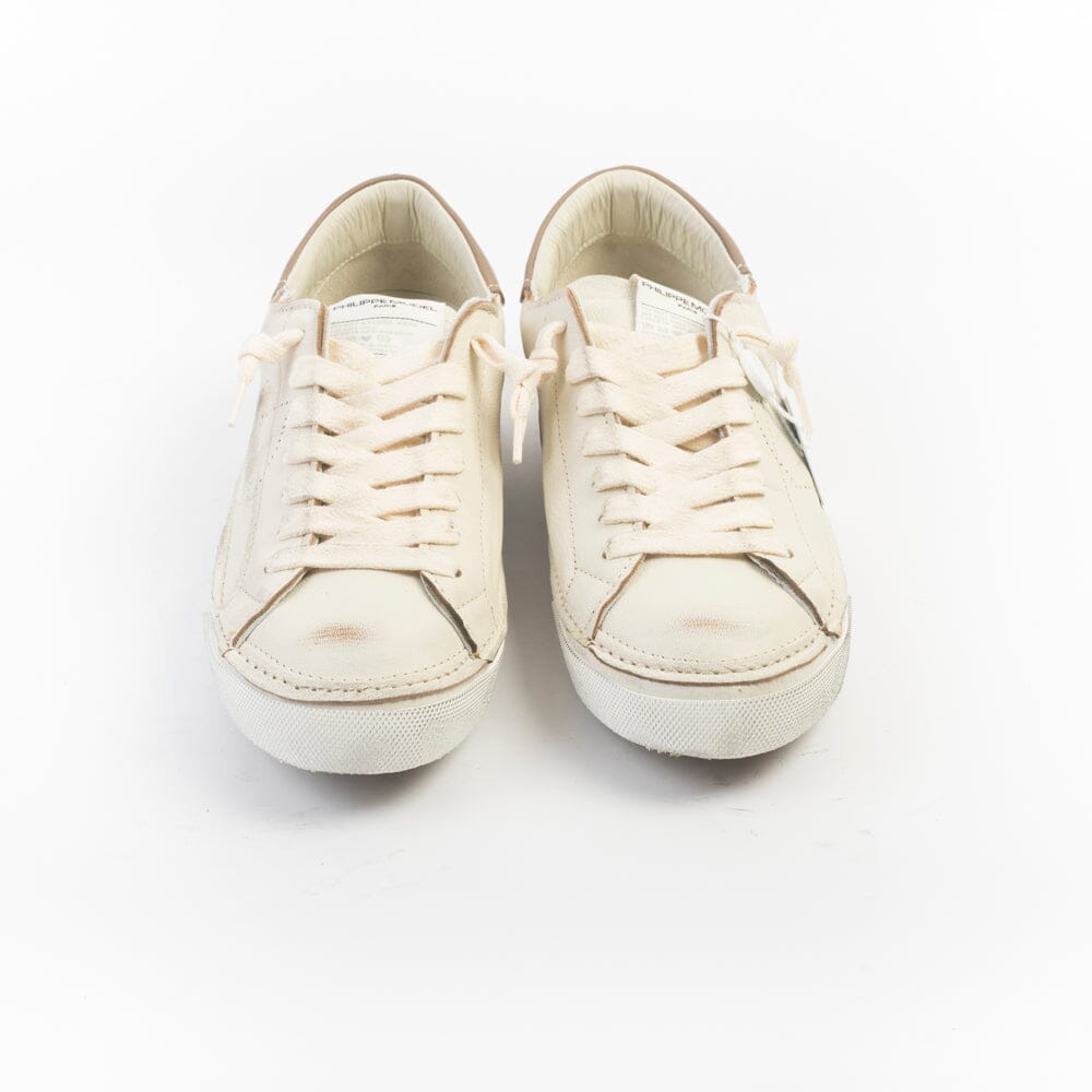 PHILIPPE MODEL - Sneakers - PRLU DV01 - Vintage Burro Fango Scarpe Uomo Philippe Model Paris 