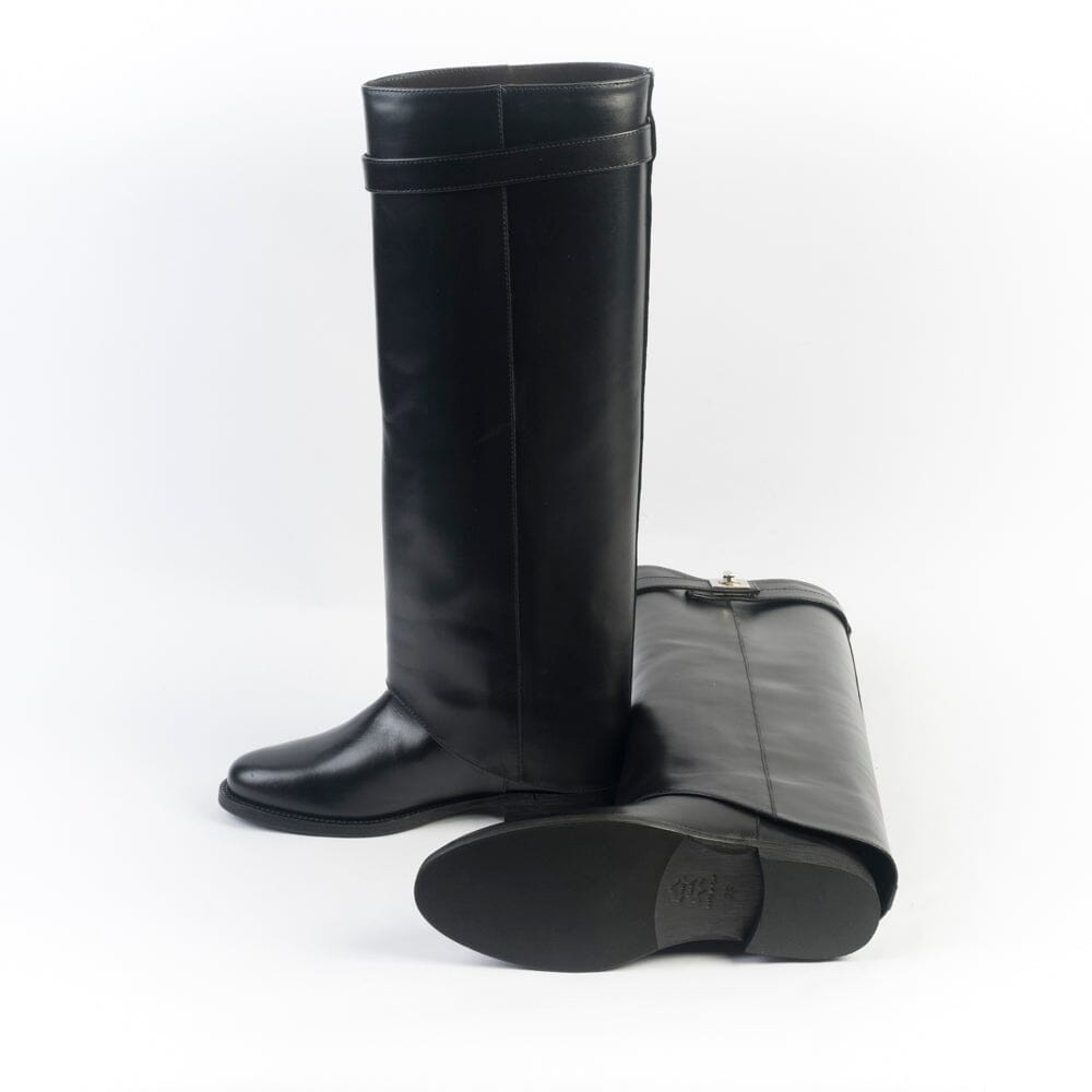 VIA ROMA 15 - Stivali - 44668 - Santa Monica Nero Scarpe Donna Via Roma 15 