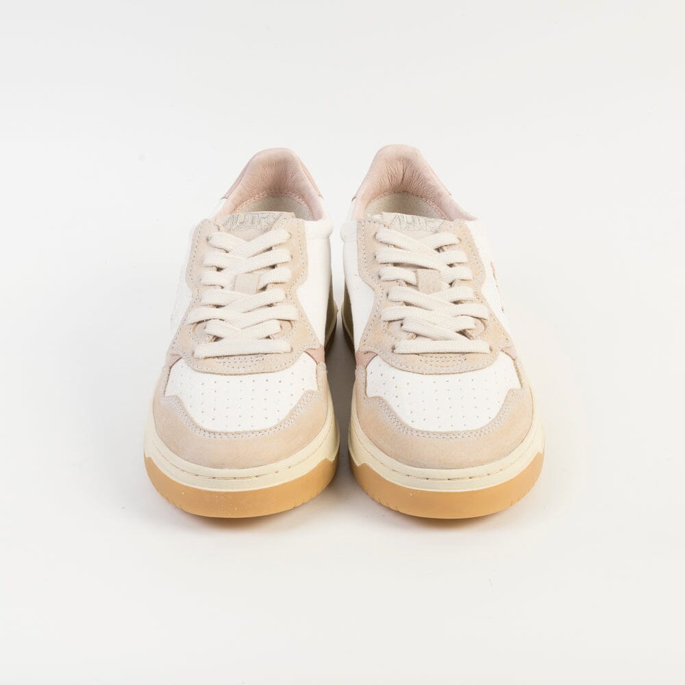 AUTRY - AULW DS05- Sneakers LOW WOM CANVAS - Bianco Cipria Scarpe Donna AUTRY - Collezione donna 