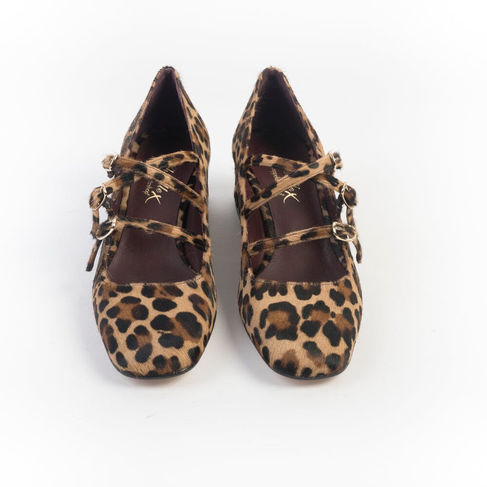CHEVILLE - Mary Jane - CINDY - Cavallino Animalier Scarpe Donna CHEVILLE 