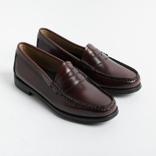 GHBASS - Moccasin - Bordeaux Leather Women's Shoes GH BASS - Women's Collection