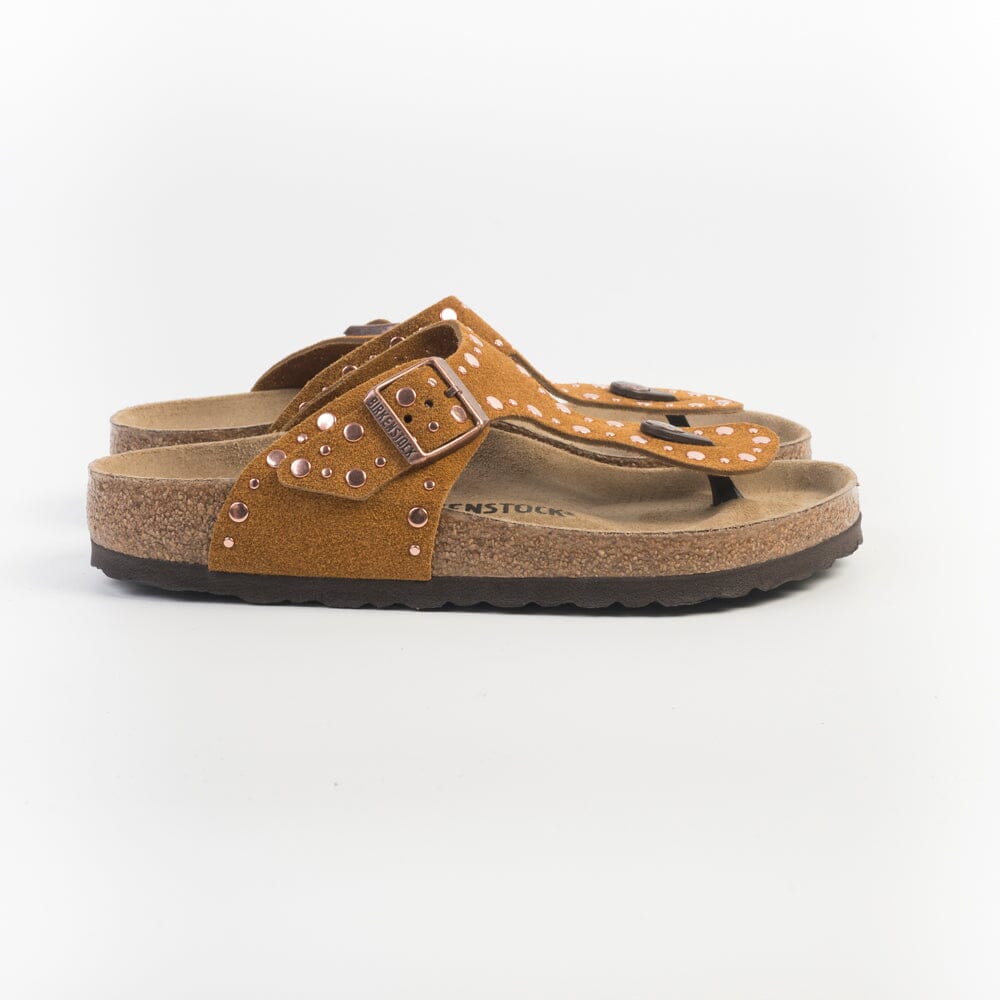 BIRKENSTOCK - Sandali bassi Infradito - 1031649 - Gizeh Mink Rivet Scarpe Donna BIRKENSTOCK 
