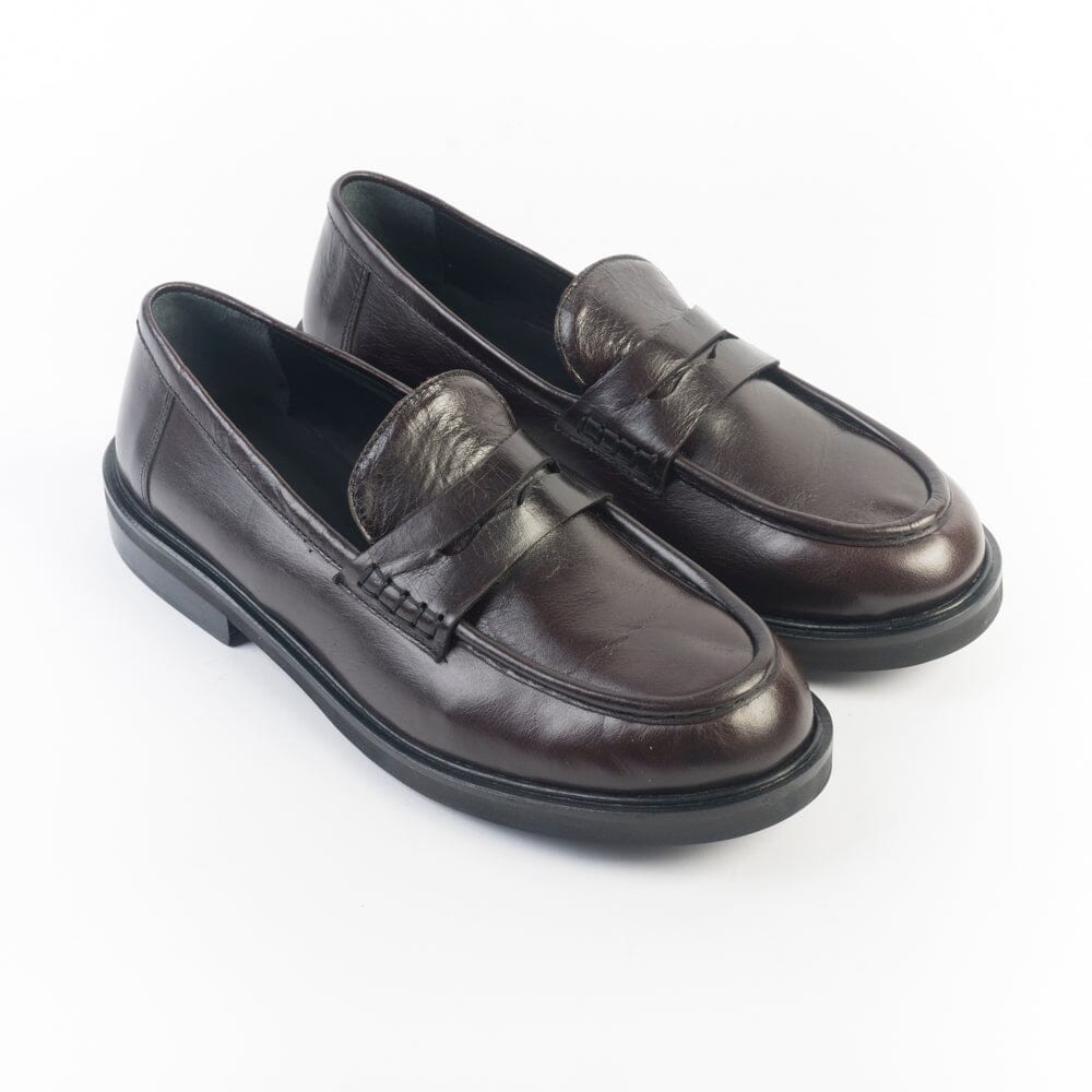 POEVE - Mocassino - JPG39 - Pathos - Mogano Scarpe Donna POESIE VENEZIANE 