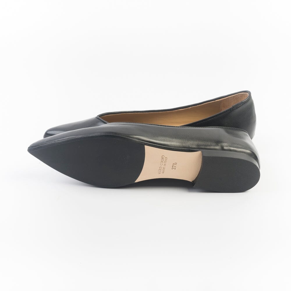 ANNA F - Ballerina - 1821 - Pelle Nero Scarpe Donna Anna F. 