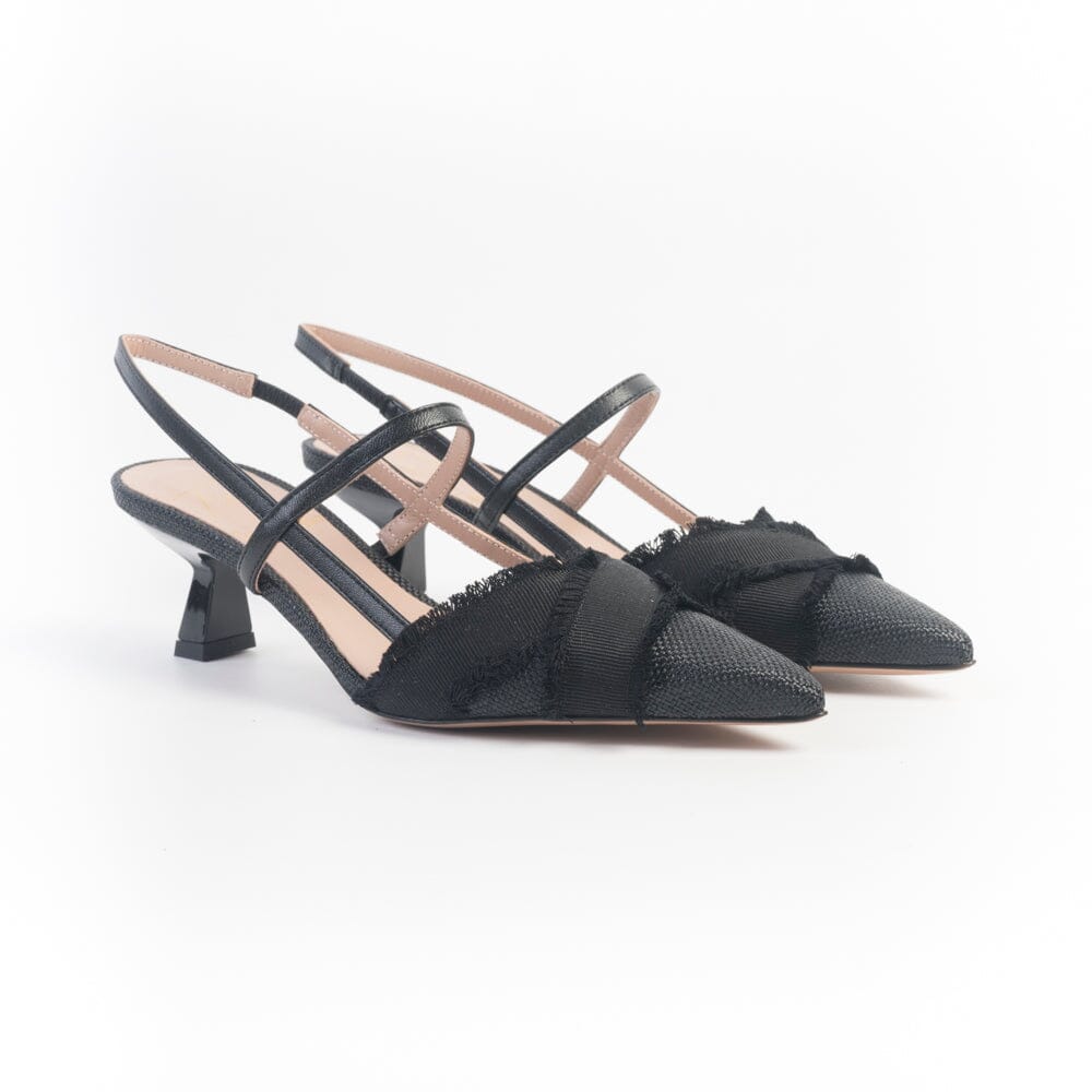 ROBERTO FESTA - Sling Back - Ixia - Nero