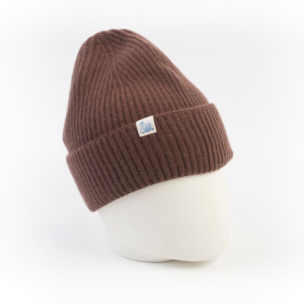 MERZ B. SCHWANEN - Berretto - Beanie Silk Blend - 12 Nut Accessori Donna MERZ B. SCHWANEN 