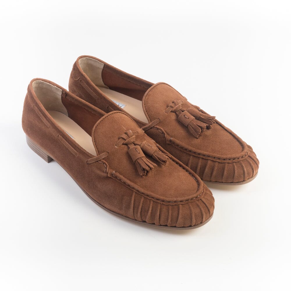 FRATELLI ROSSETTI - Mocassino - 68243 - Camoscio Mandorla Scarpe Donna Fratelli Rossetti - Collezione Donna 