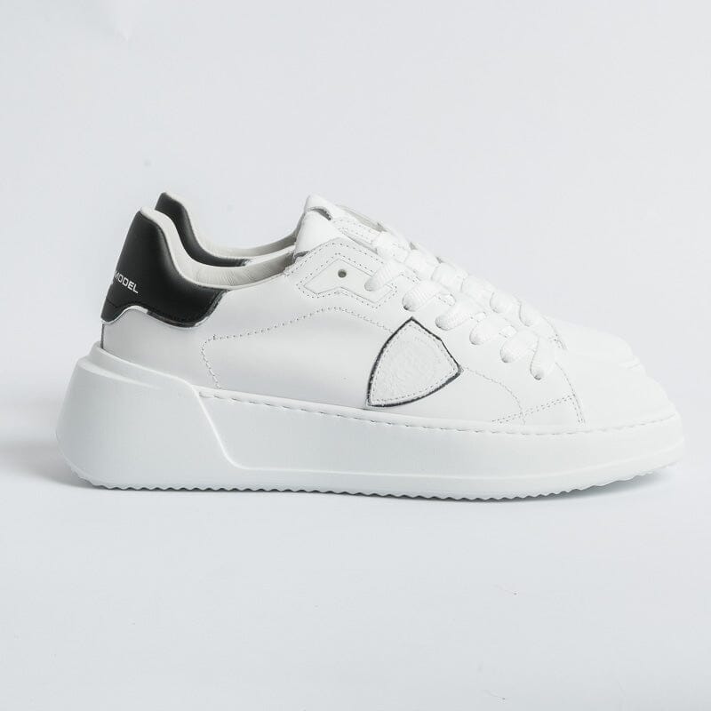 PHILIPPE MODEL - Sneakers BJLD V010 - Tres Temple - Bianco Nero Scarpe Donna Philippe Model Paris 