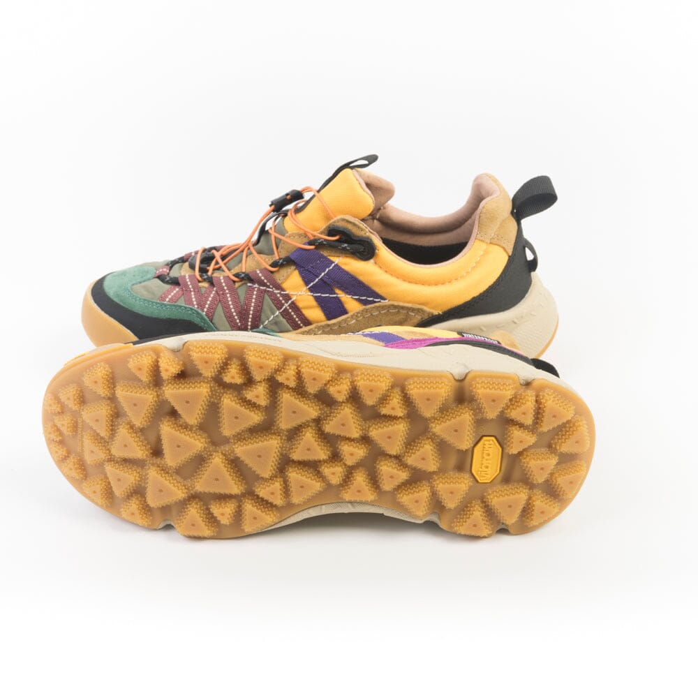 FLOWER MOUNTAIN Sneakers IWANO 1A39 Nero Giallo Verde