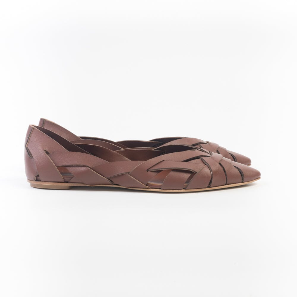 DEL CARLO - Ballerina - 12101 - Lisi - Natur Caffè Scarpe Donna DEL CARLO 