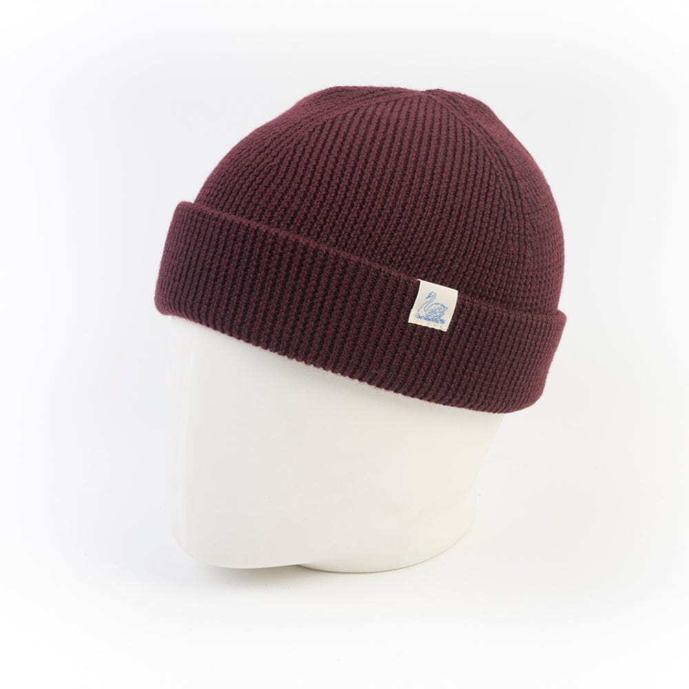 MERZ B. SCHWANEN - Berretto - Watch Cap Basic - 506 Burgundy Accessori Uomo MERZ B. SCHWANEN 