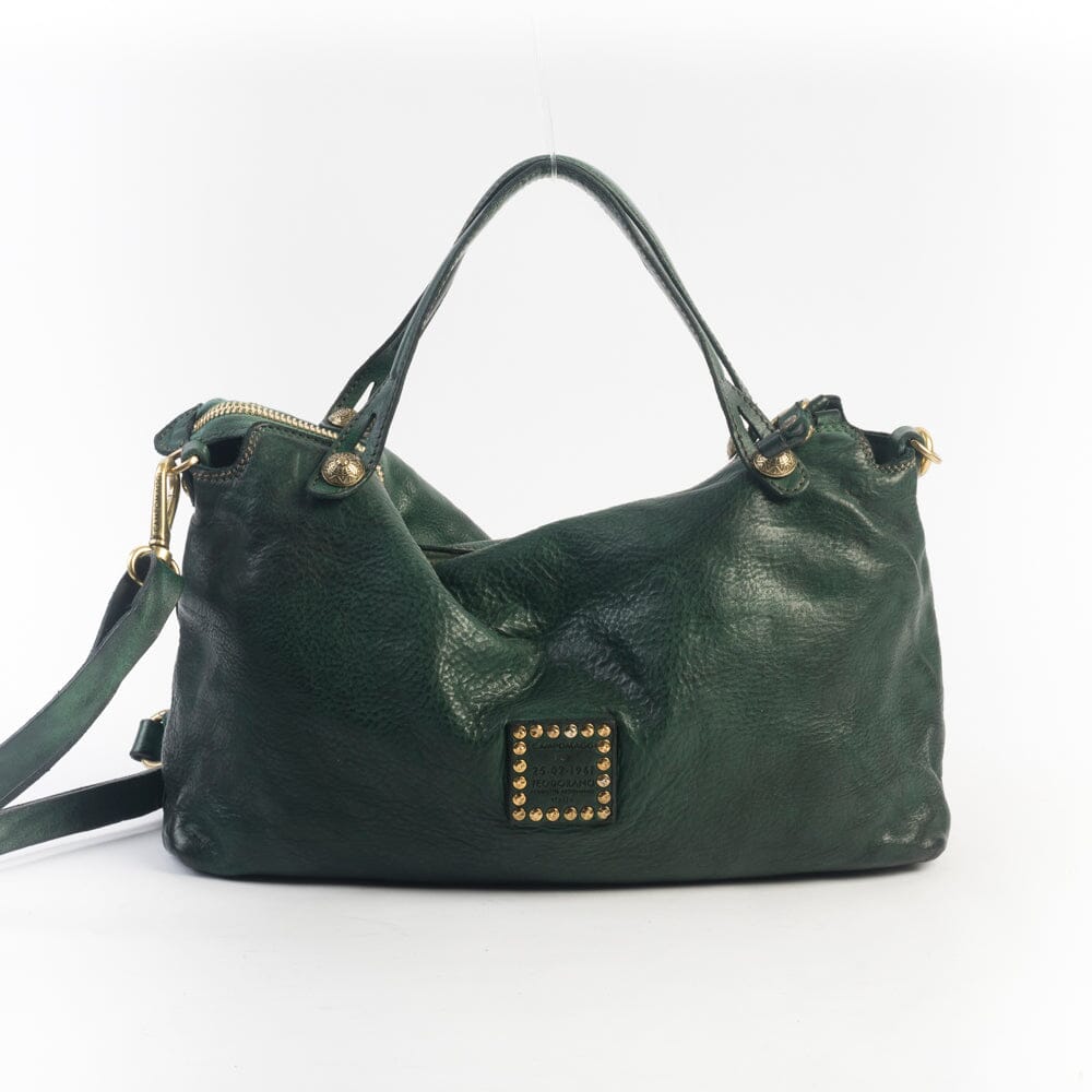 CAMPOMAGGI - Borsa a Tracolla - 42510 - Verde bottiglia Borse Campomaggi 