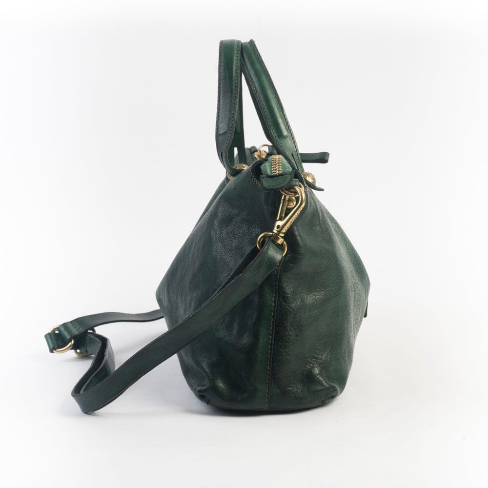 CAMPOMAGGI - Borsa a Tracolla - 42510 - Verde bottiglia Borse Campomaggi 