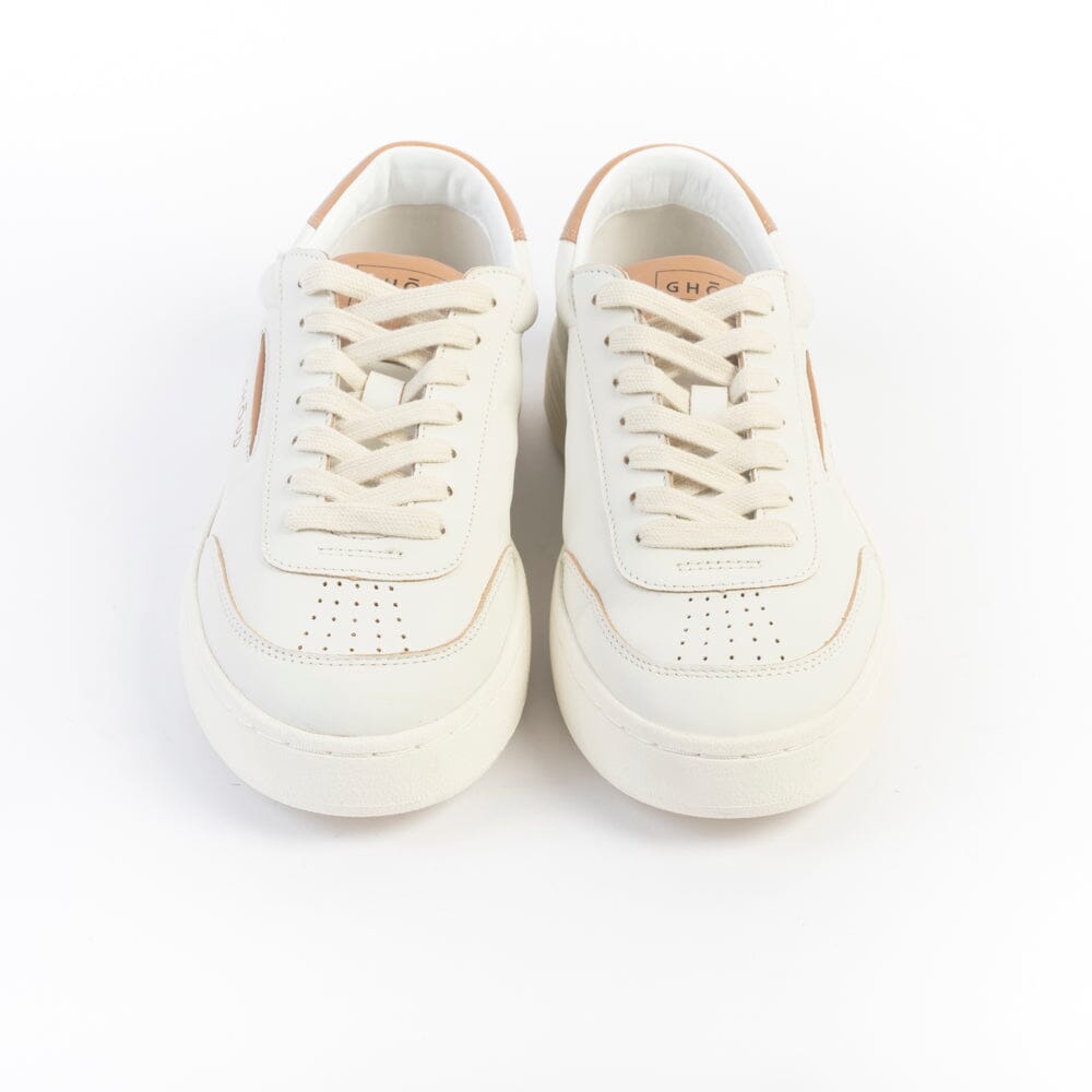 GHOUD - Sneakers - LDLM GL08 - LIDO - Bianco Cuoio Scarpe Uomo GHOUD 