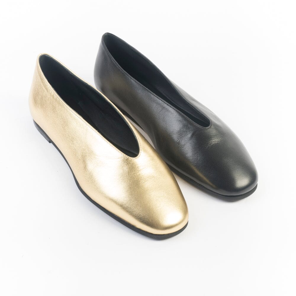 POEVE - Ballerina - FITTI 02 - Nero Scarpe Donna POESIE VENEZIANE 