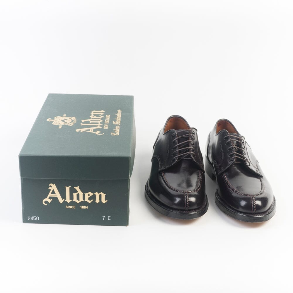 ALDEN - 2450 - Norwegian Derby - Horween Shell Cordovan