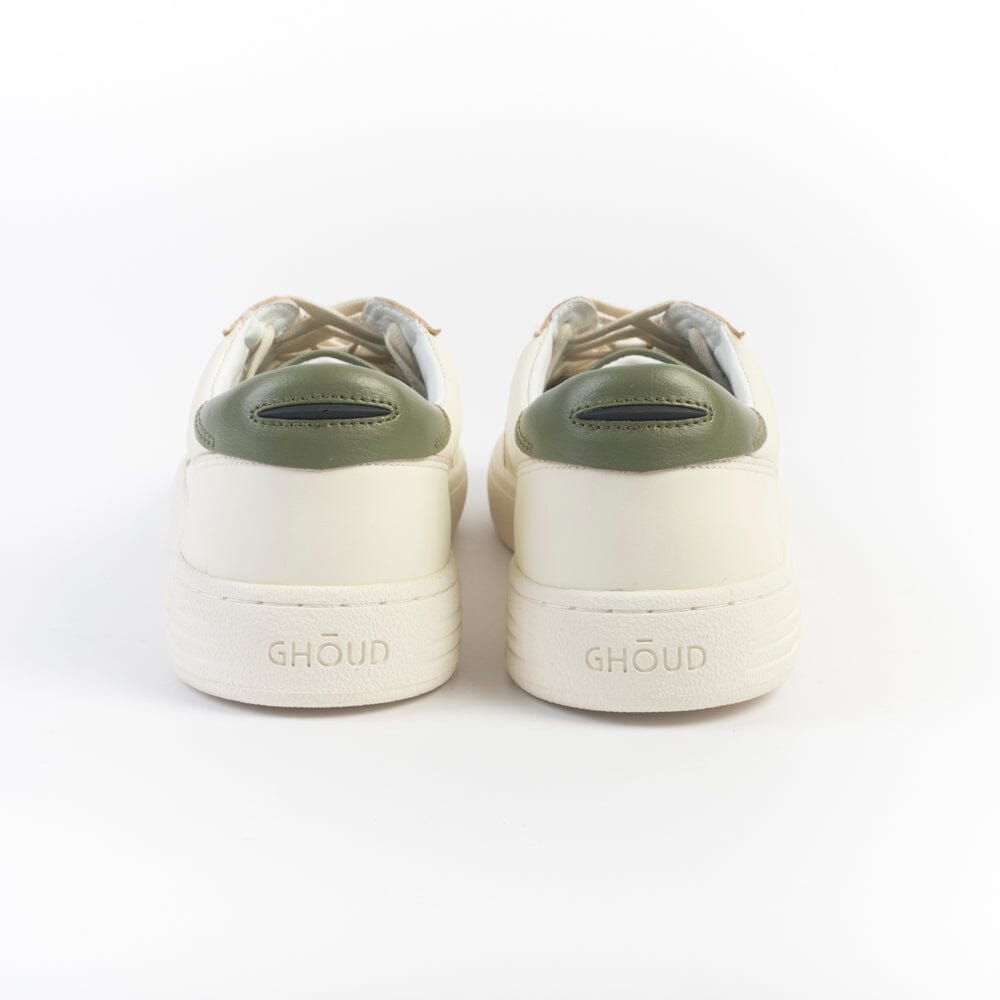 GHOUD - Sneakers - LDLM GL09 - LIDO - Bianco Verde Scarpe Uomo GHOUD 