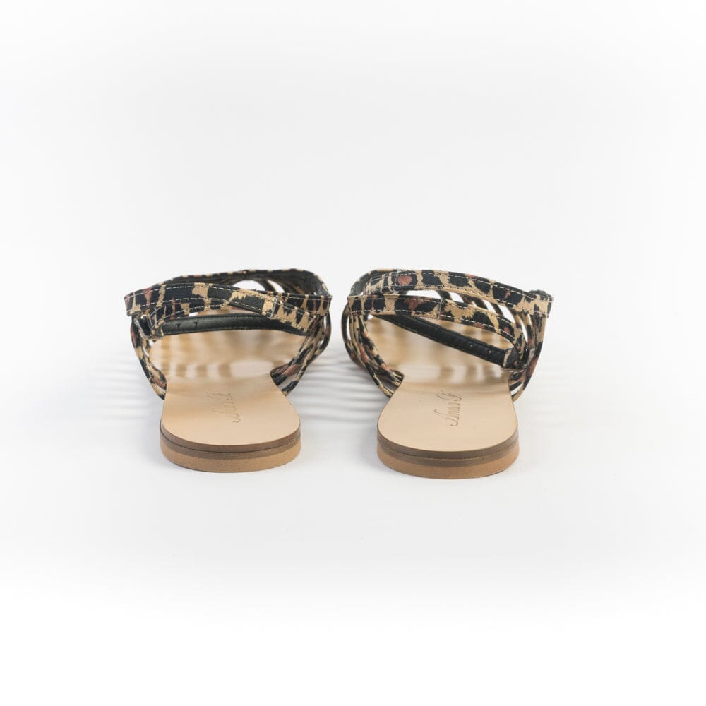 ANNA F. - Sandali 513 - Tessuto Maculato Scarpe Donna Anna F. 
