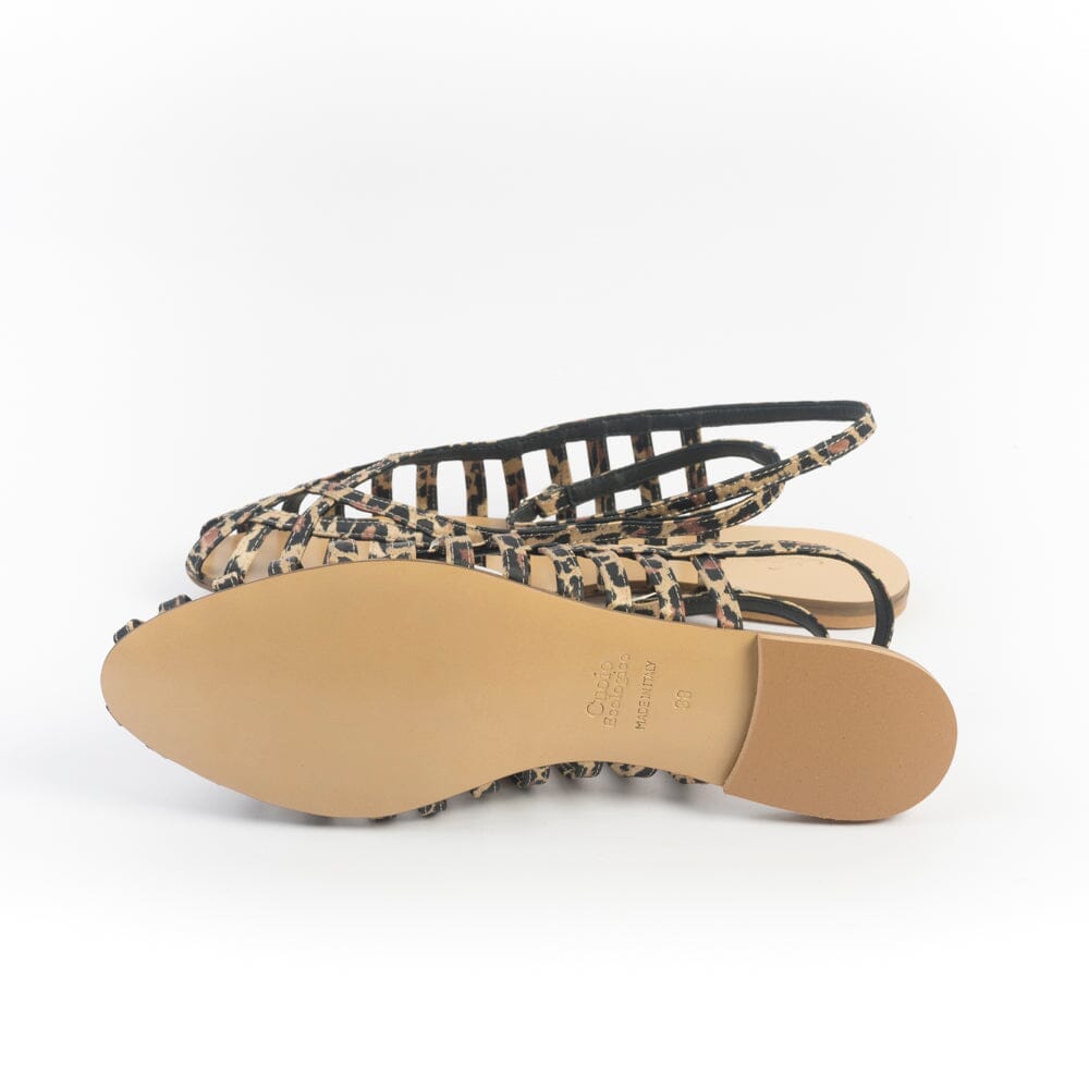 ANNA F. - Sandali 513 - Tessuto Maculato Scarpe Donna Anna F. 