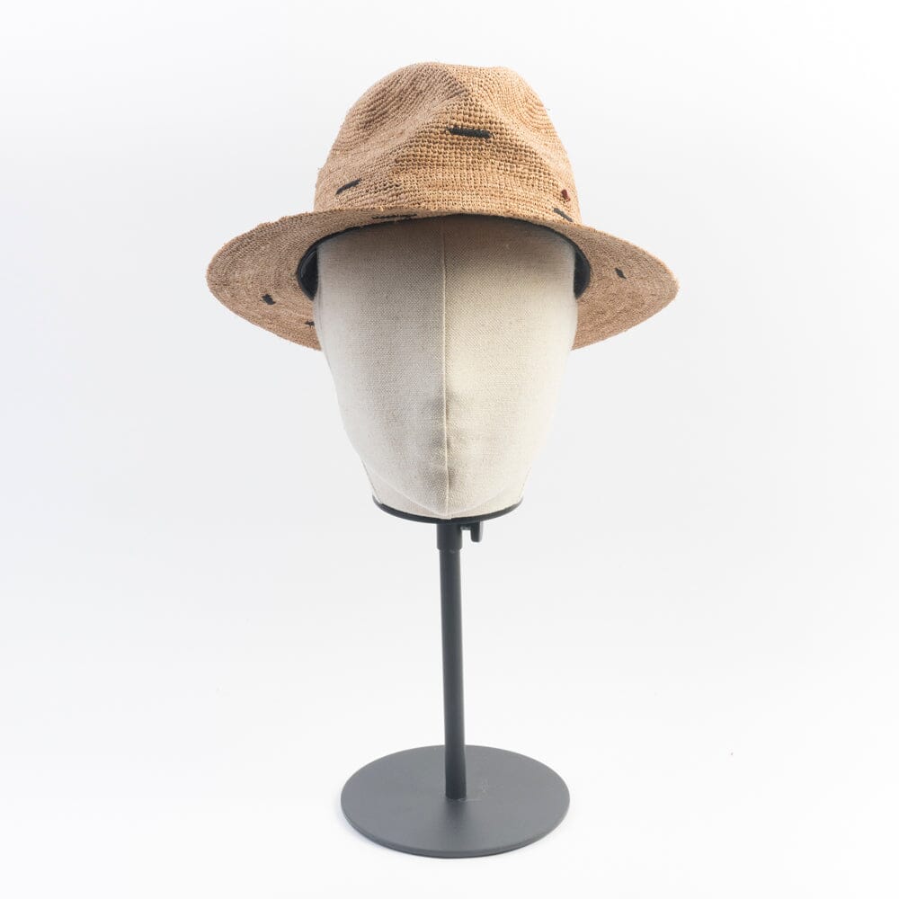 SUPER DUPER HATS - Hobo - Rafia Crochet - 8371 - Black Accessori Donna SUPER DUPER HATS 