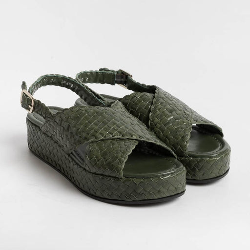 PONS QUINTANA - Sandals FORLI 9806 - Moss Green