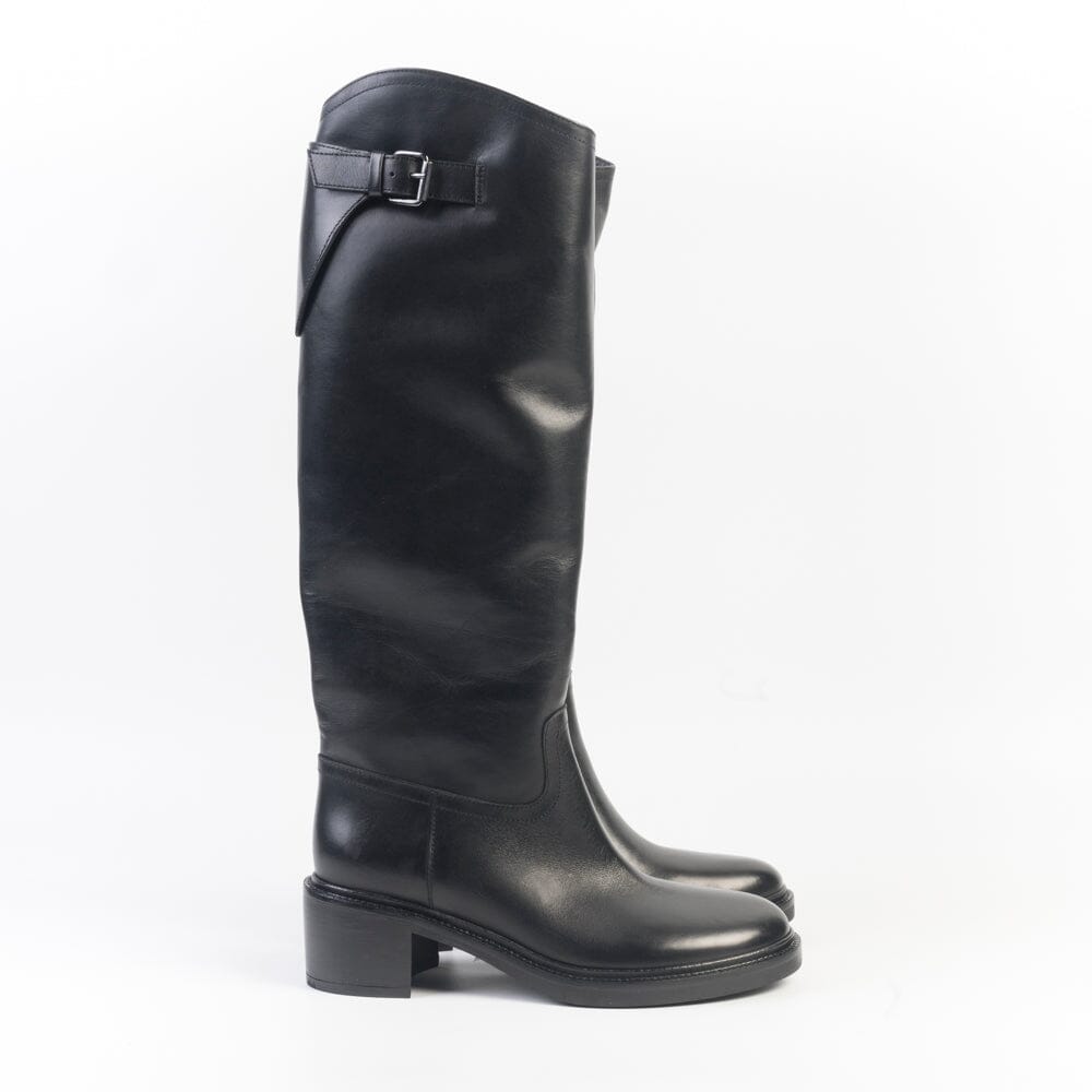 ELENA IACHI - Sivale cavallerizza - E4881 - Nero Scarpe Donna Elena Iachi 