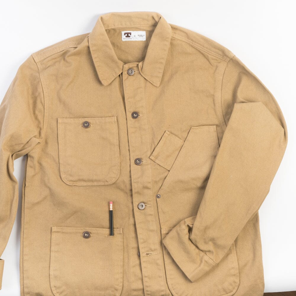 TELLASON - Coverall Jacket - Beige Abbigliamento Uomo TELLASON - Collezione Uomo 