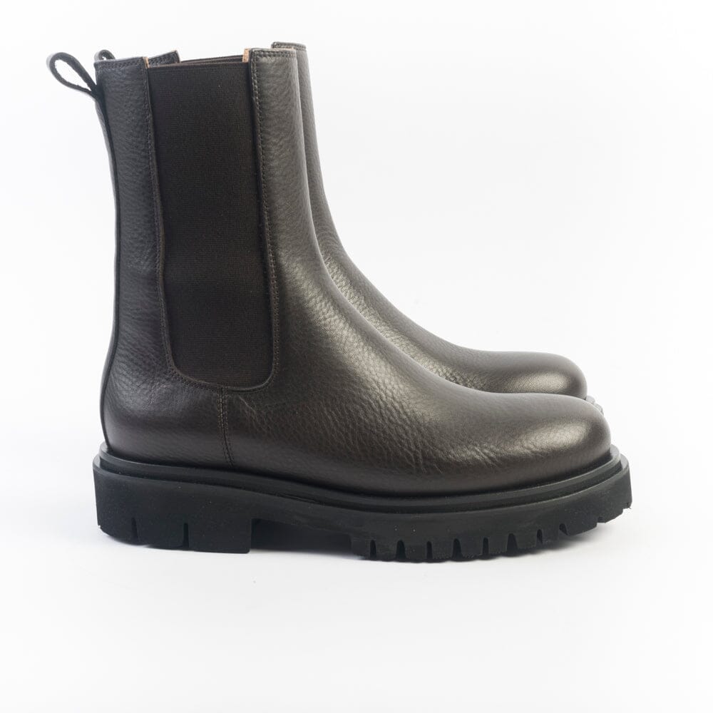 ANNA F - Stivaletto - 9715 - Pelle Cervo testa di moro Scarpe Donna Anna F. 