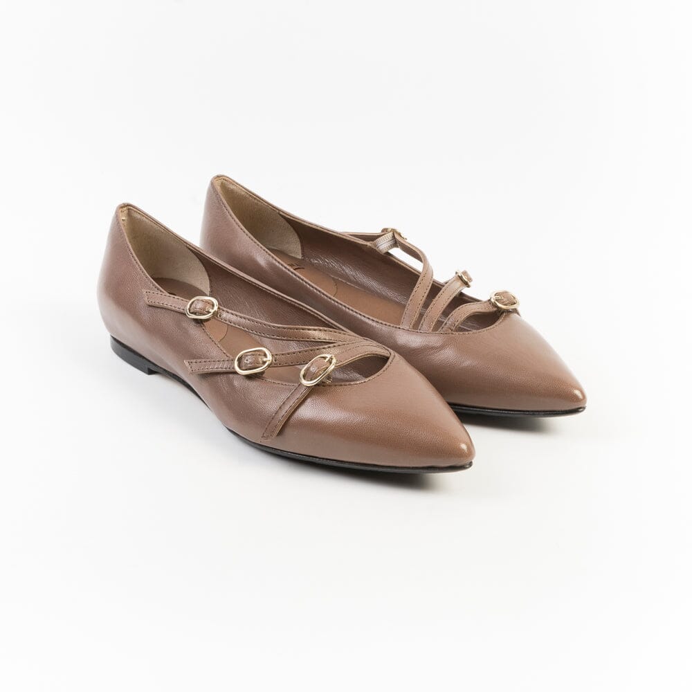 L' ARIANNA - Ballerina BL 2403 - Acero Scarpe Donna L'Arianna 