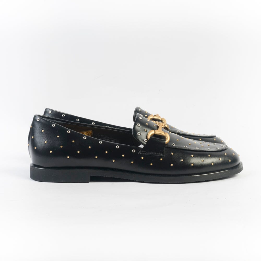 MARA BINI Venezia - Mocassino - V405 - Nero Borchie Scarpe Donna Sebago 