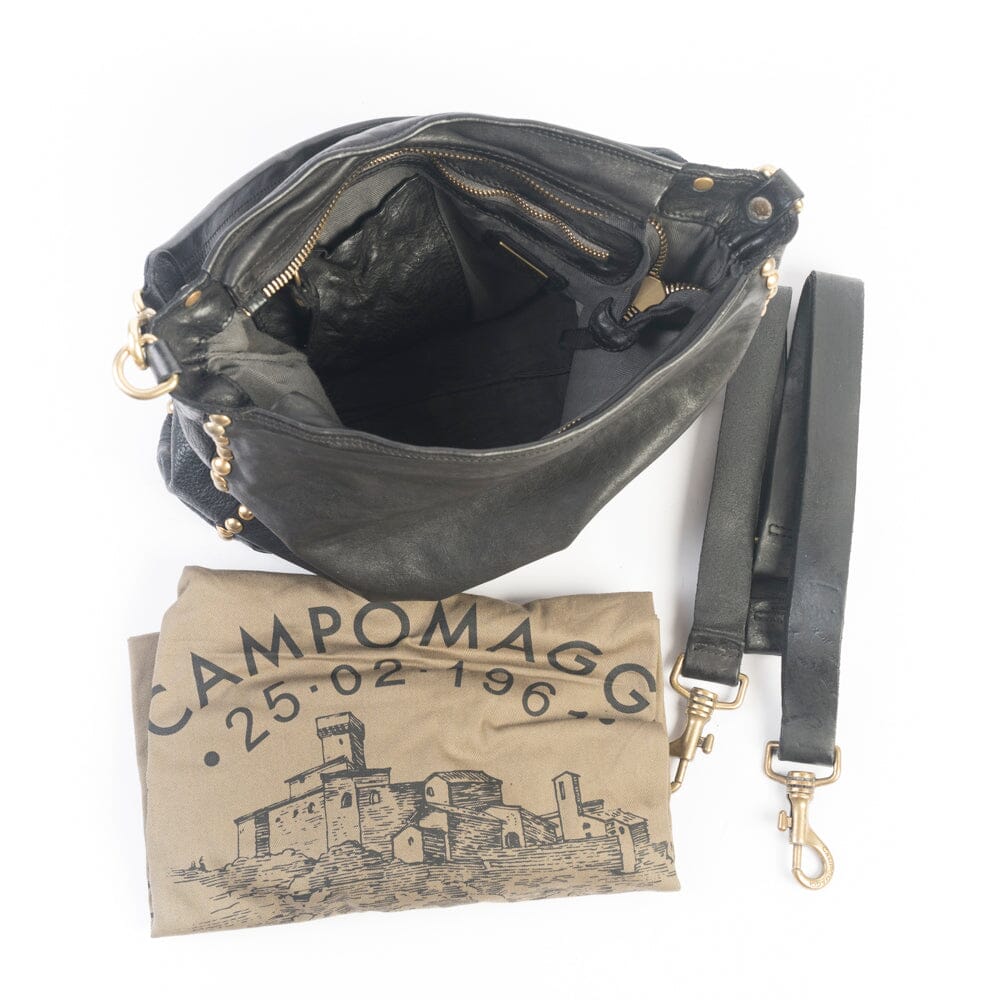 CAMPOMAGGI - Borsa a Spalla - 42300 - Nero Borse Campomaggi 