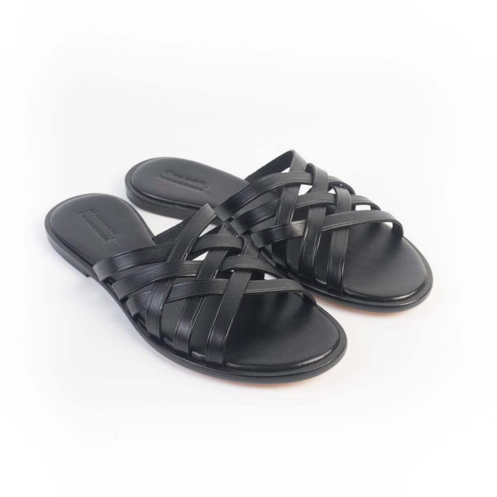 DRAGON DIFFUSION - Sandalo - 3 Cross - 5111 - Nero