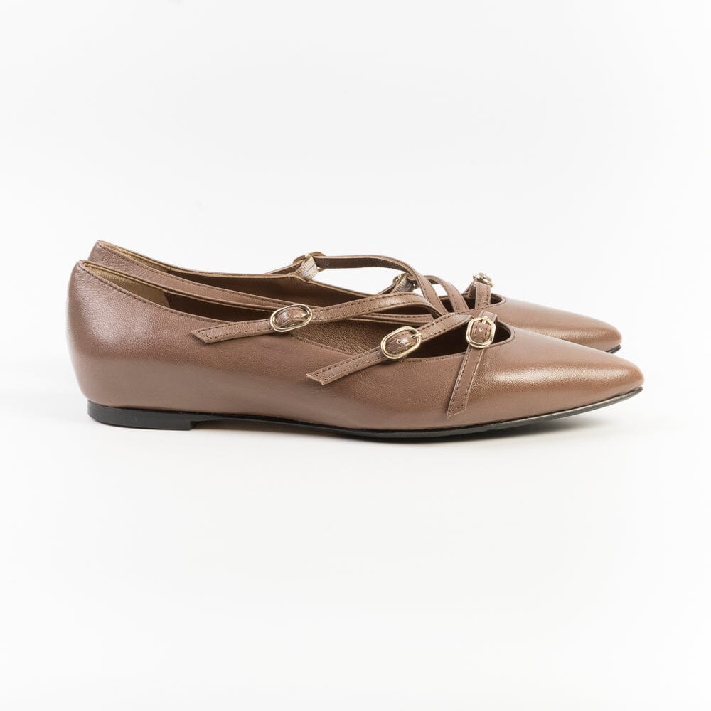 L' ARIANNA - Ballerina BL 2403 - Acero Scarpe Donna L'Arianna 