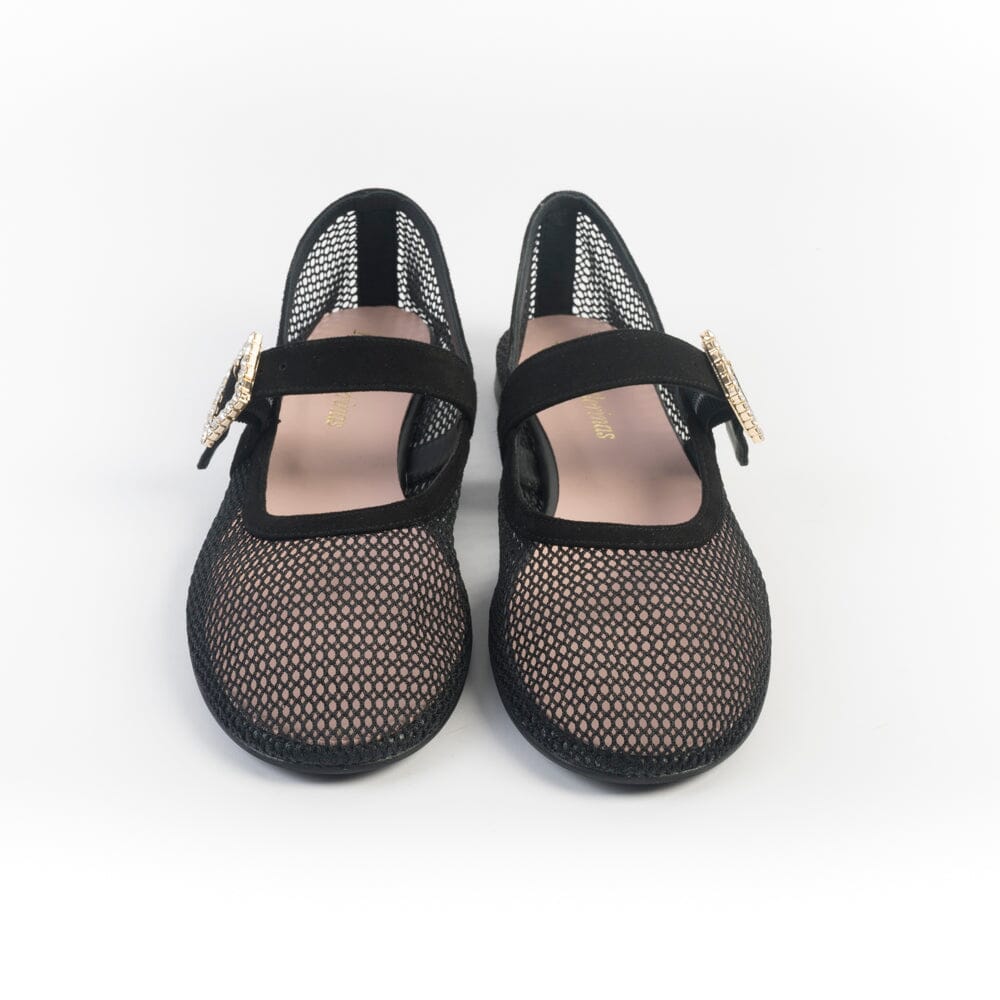 PRETTY BALLERINAS - Mary Jane - 51539 - Rea Nero Scarpe Donna PRETTY BALLERINAS 