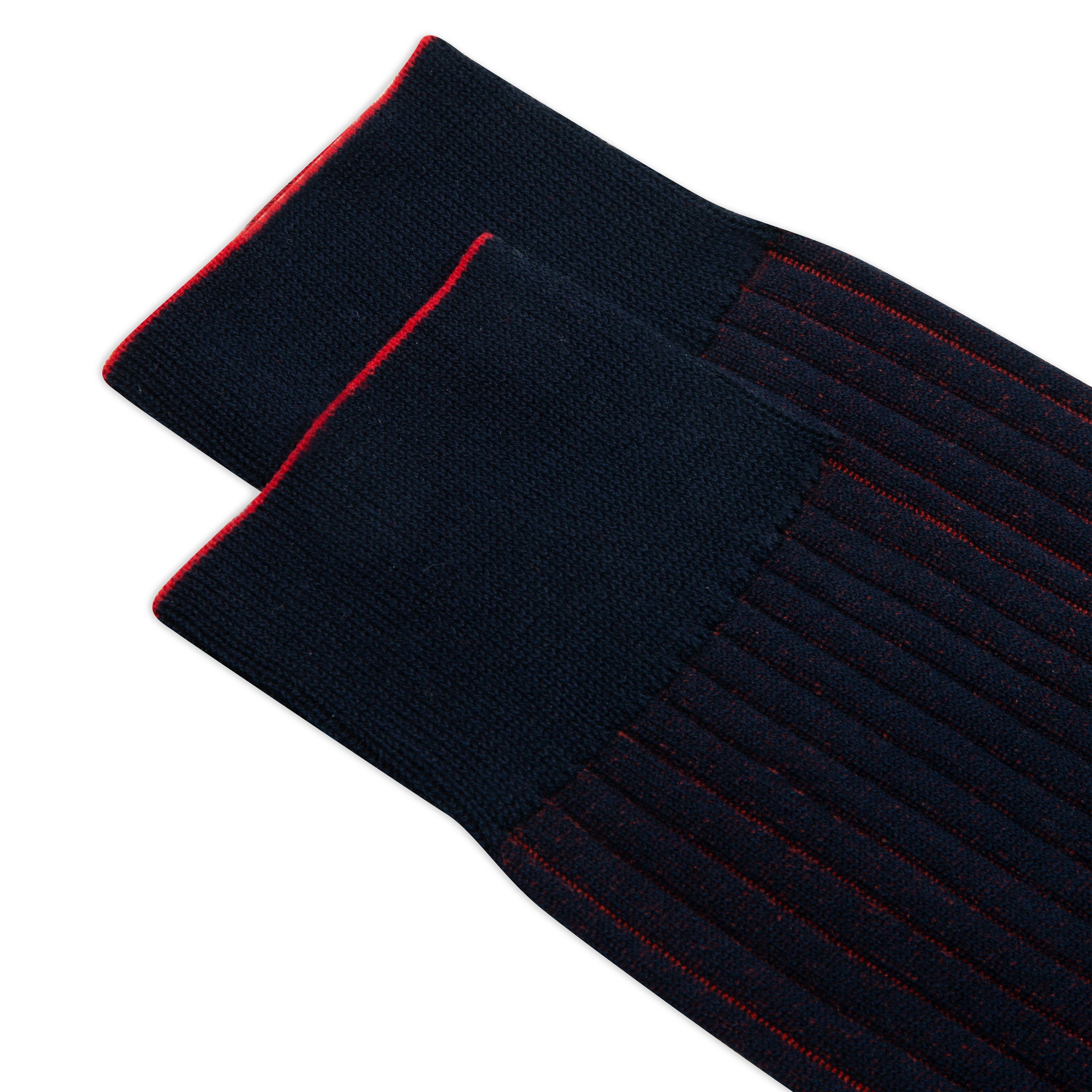 ANT 45 - Calzini DELAW - C04 Navy Red Accessori Uomo ANT 45 