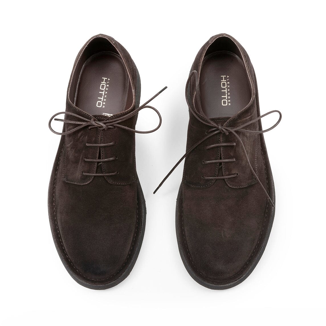 ALEXANDER HOTTO - Derby - 70632 - Camoscio Moka Scarpe Uomo ALEXANDER HOTTO - Collezione uomo 