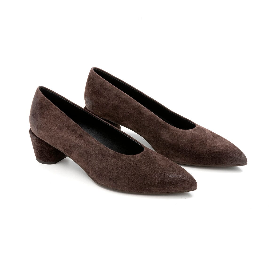 POEVE - Décolleté - SATURA - Camoscio Testa di Moro Scarpe Donna POESIE VENEZIANE 
