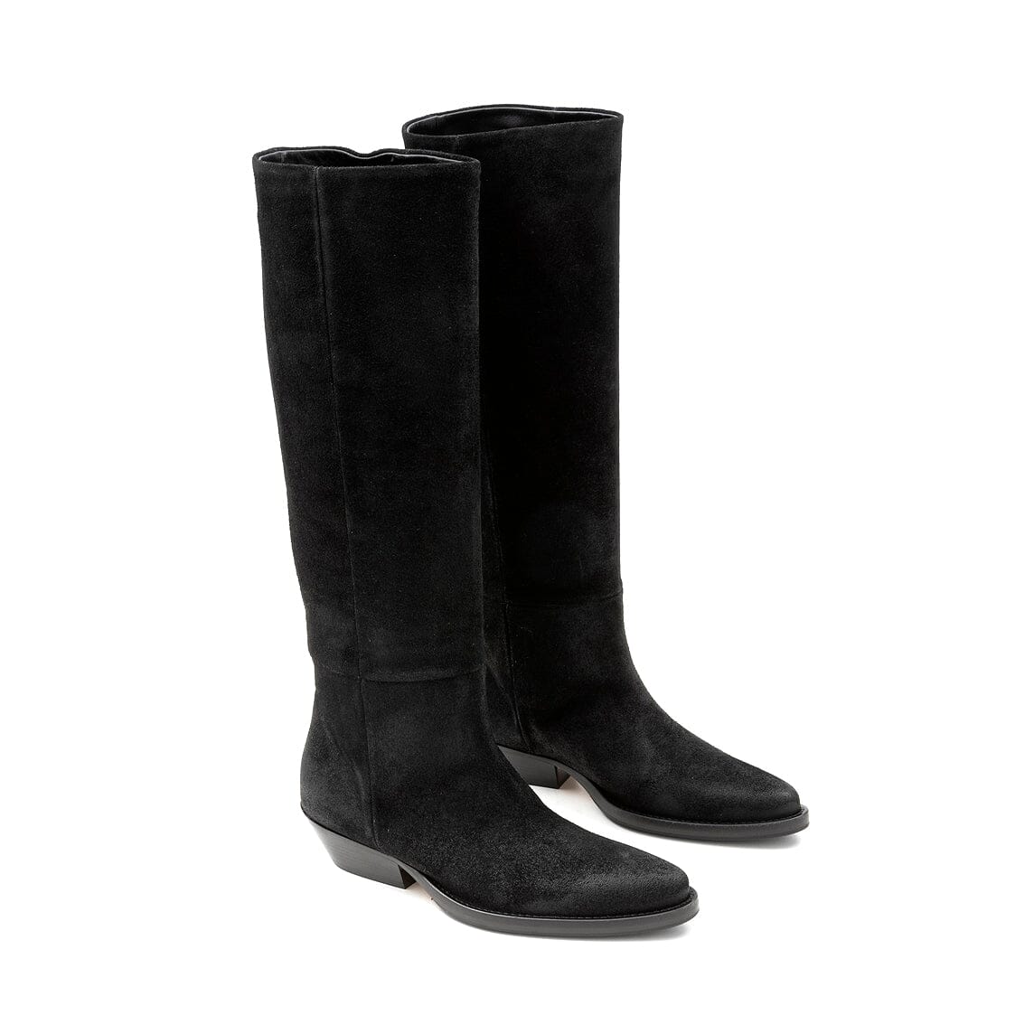 ANNA F - Stivali - 9981 - Crosta Nero Scarpe Donna Anna F. 