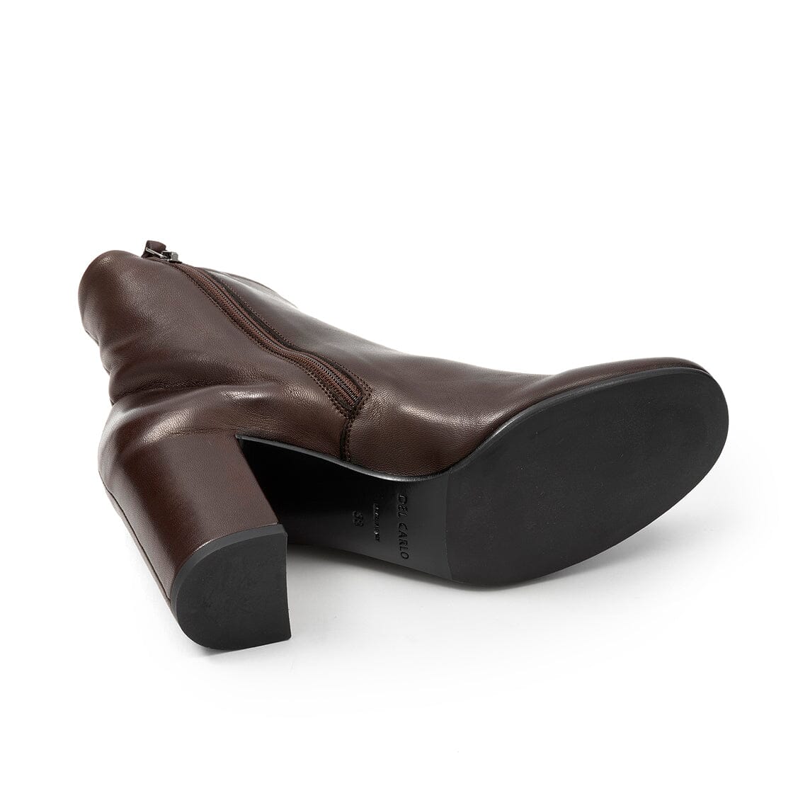 DEL CARLO - Stivaletto - Axis 12023 - Nappa marrone Scarpe Donna DEL CARLO 