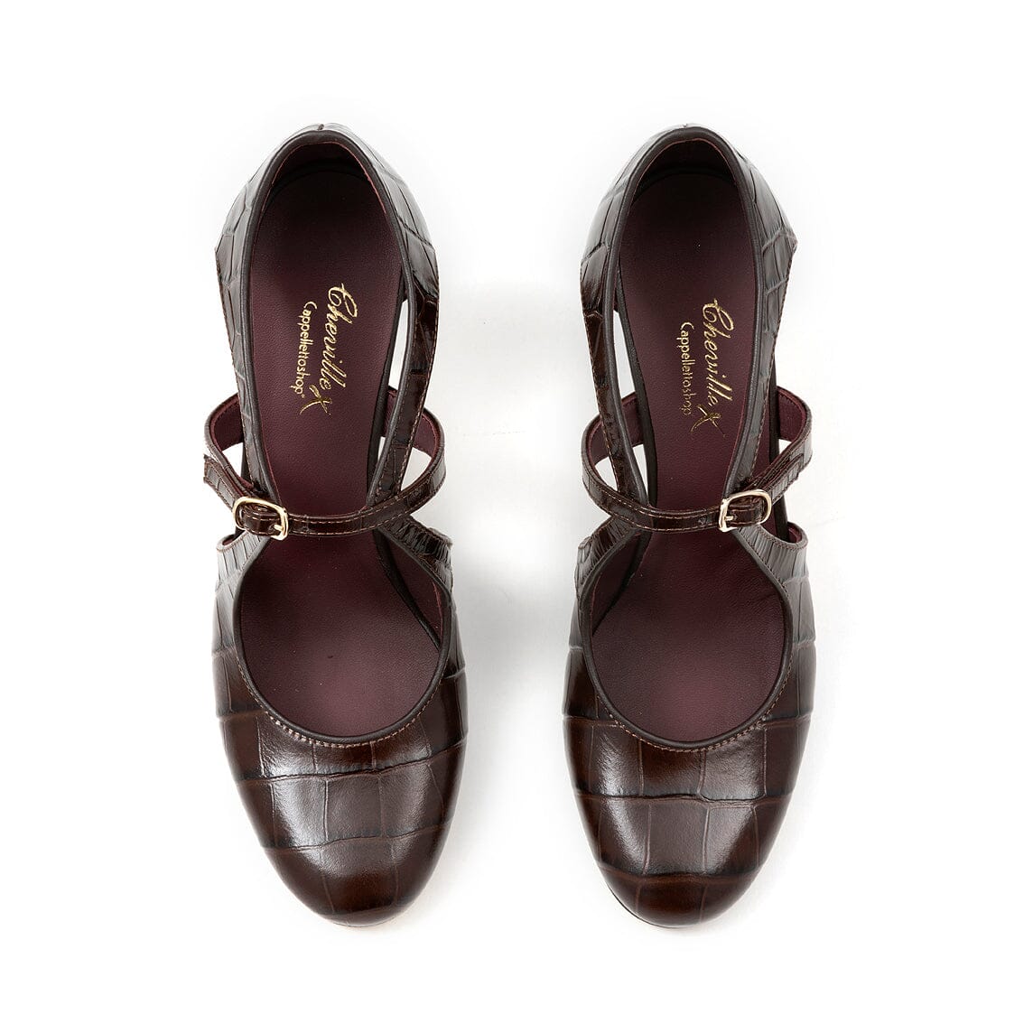 CHEVILLE - Decollété - Belen - Cocco moro Scarpe Donna CHEVILLE 