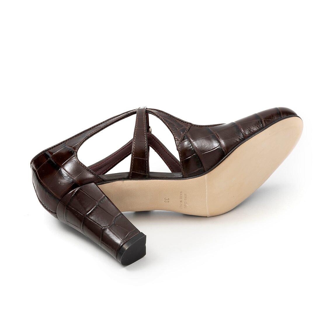 CHEVILLE - Decollété - Belen - Cocco moro Scarpe Donna CHEVILLE 