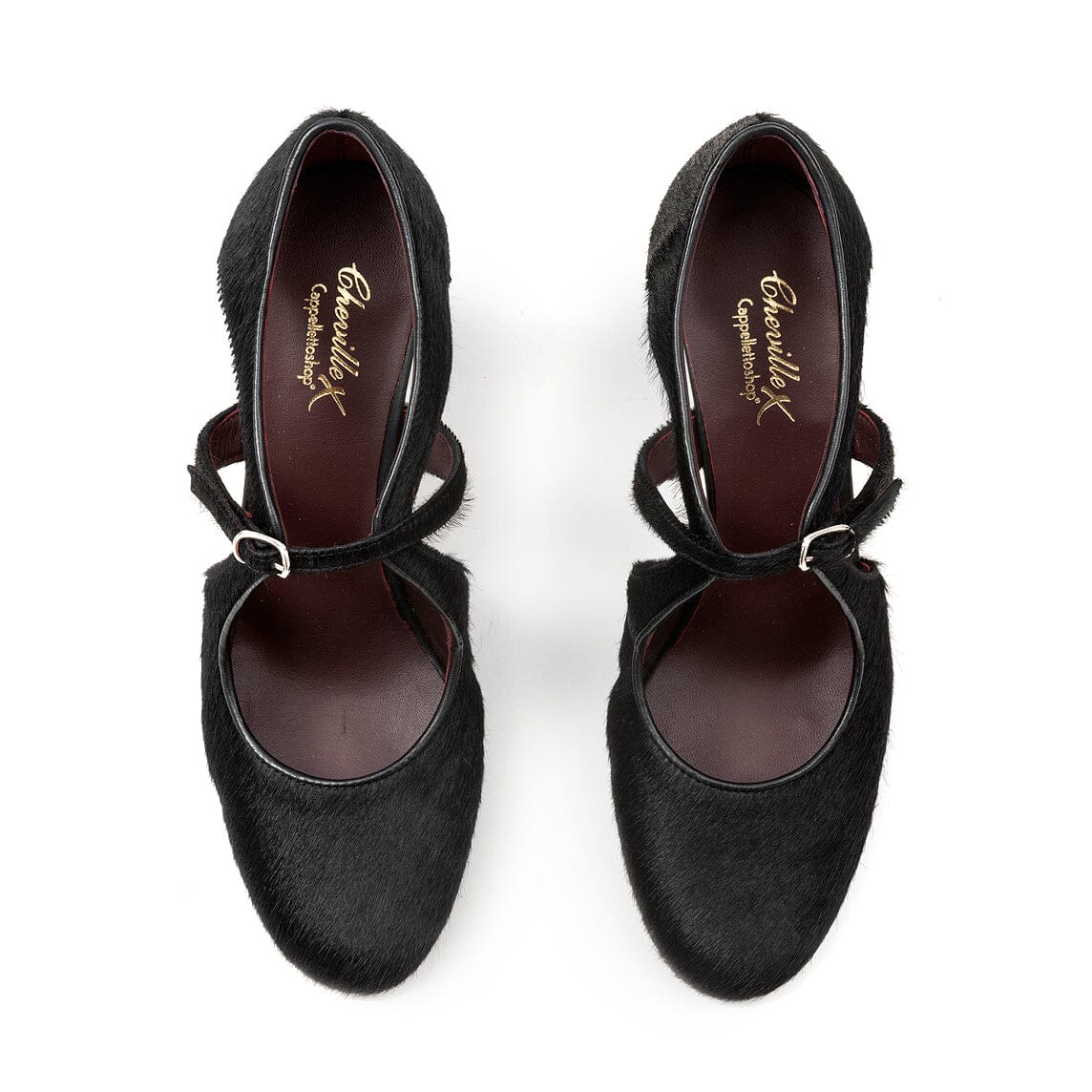 CHEVILLE - Decollété - Belen - Cavallino nero Scarpe Donna CHEVILLE 