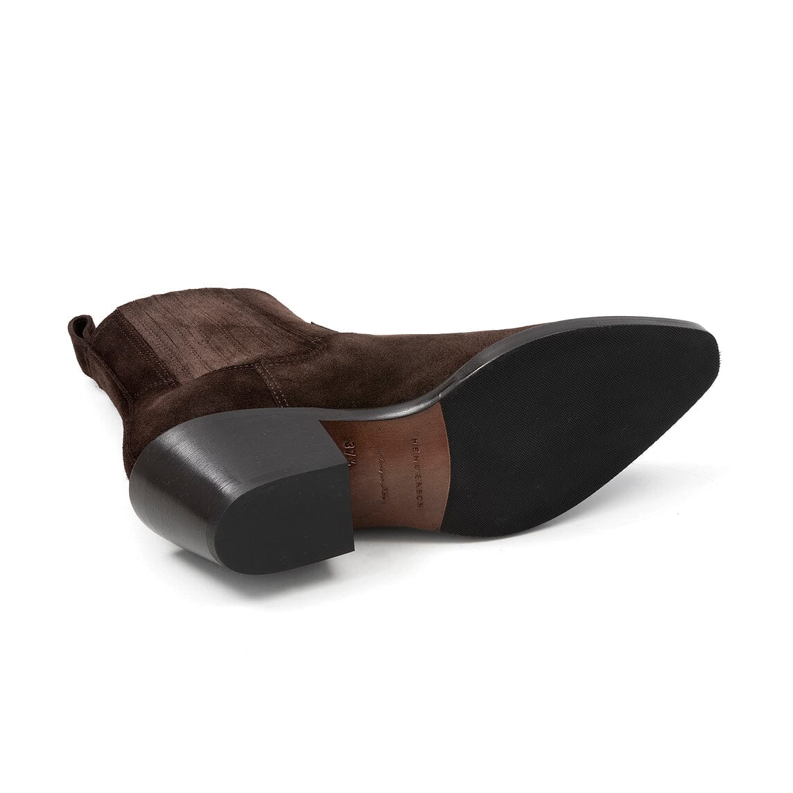 HENDERSON - Stivaletto - ALLYSON - Suede testa di moro Scarpe Donna HENDERSON - Collezione Donna 