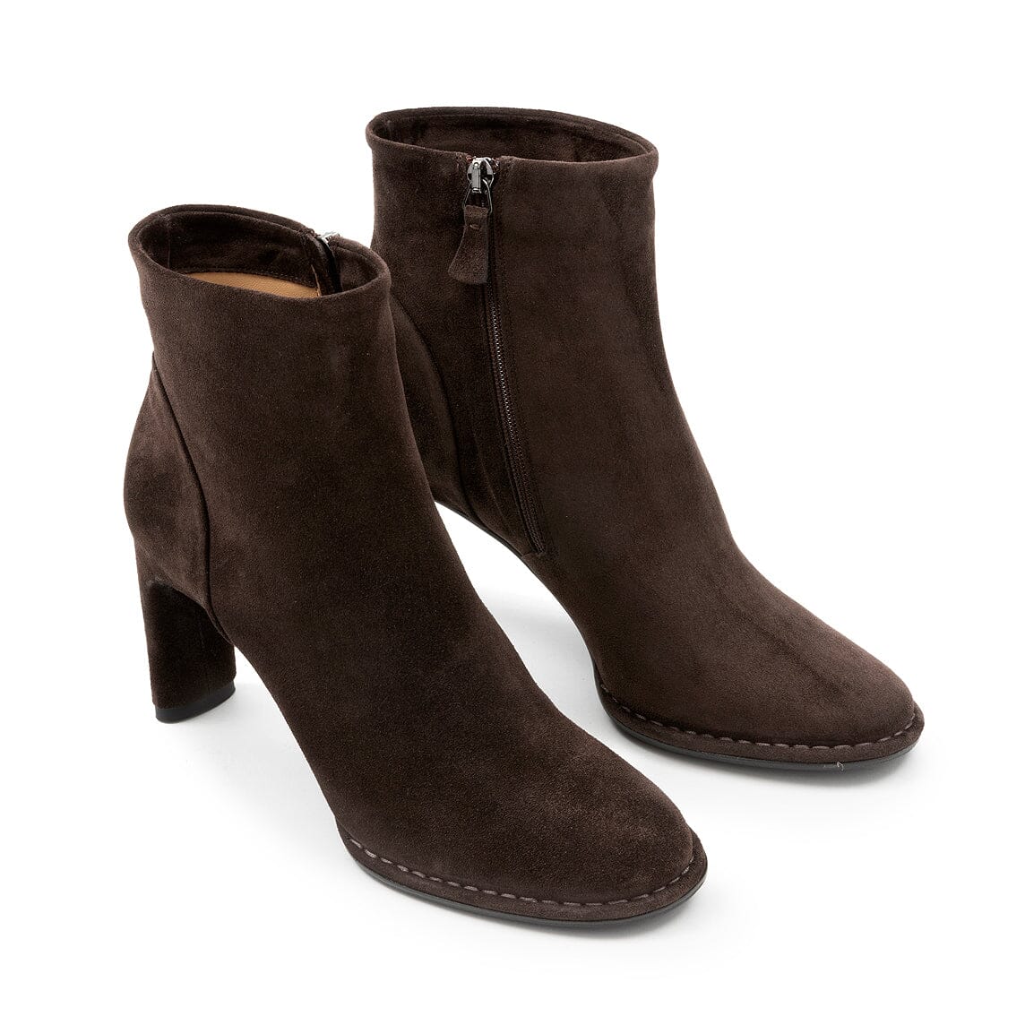 DEL CARLO - Stivaletto - Taylor 12025 - Camoscio marrone Scarpe Donna DEL CARLO 
