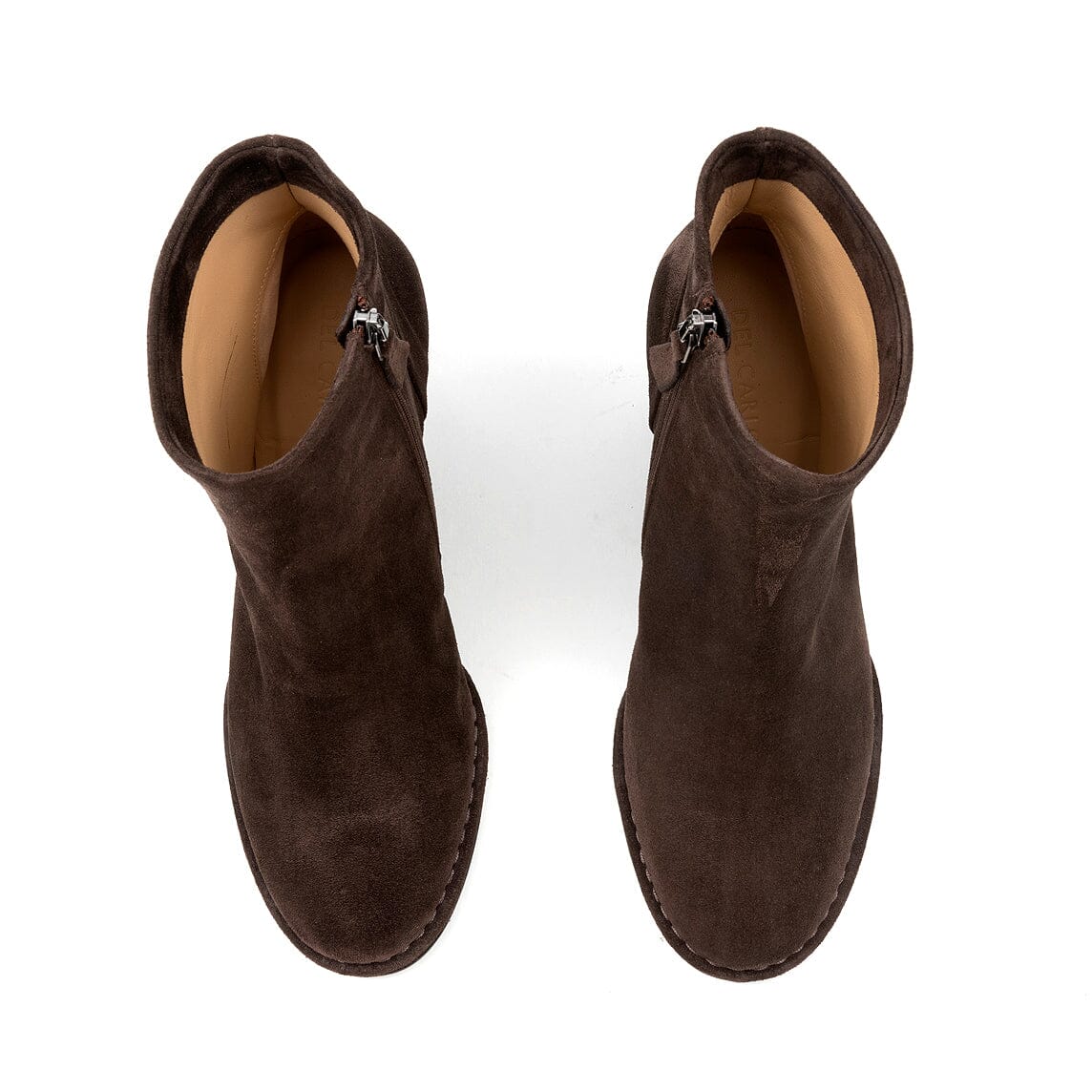DEL CARLO - Stivaletto - Taylor 12025 - Camoscio marrone Scarpe Donna DEL CARLO 