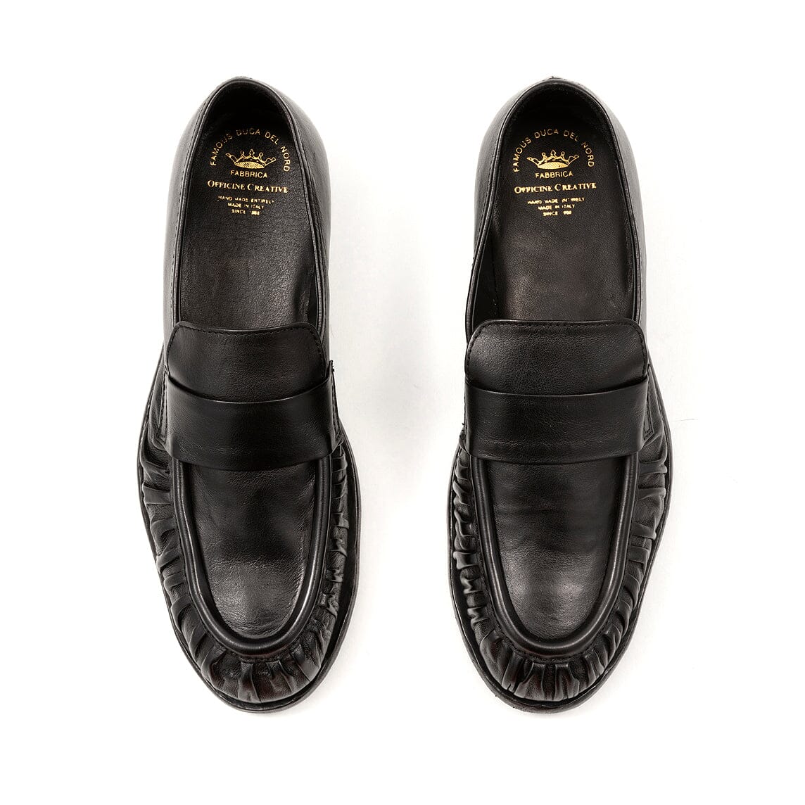 OFFICINE CREATIVE - Mocassino - SOLITUDE 107 - Horse Nero Scarpe Donna OFFICINE CREATIVE - Collezione Donna 