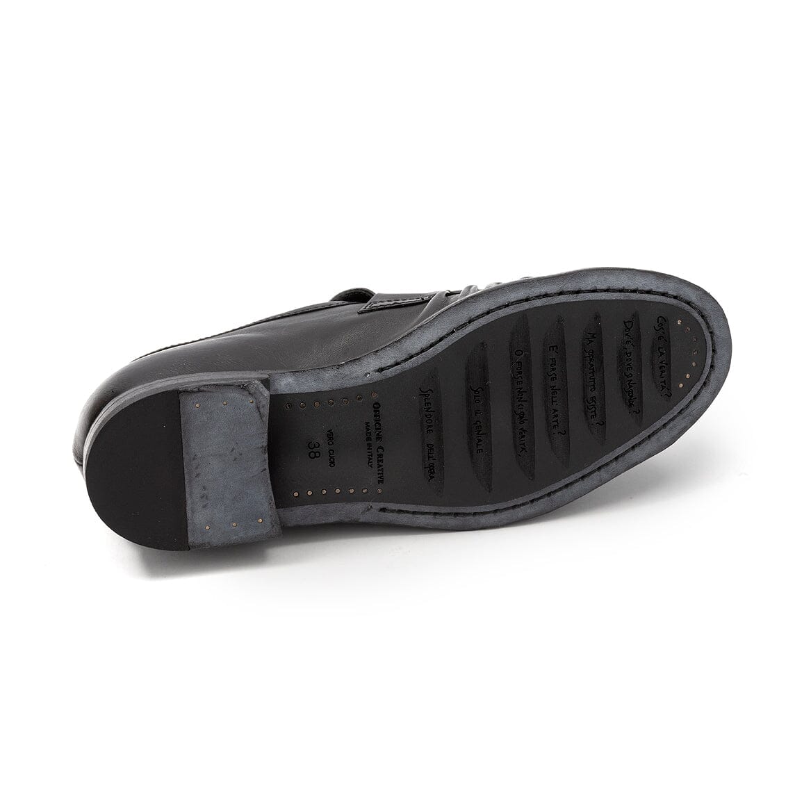 OFFICINE CREATIVE - Mocassino - SOLITUDE 107 - Horse Nero Scarpe Donna OFFICINE CREATIVE - Collezione Donna 