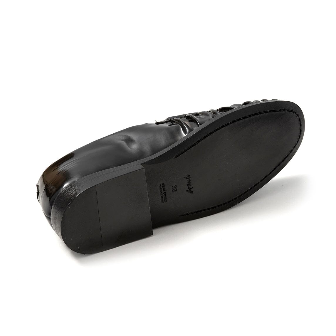 MARSELL - Mocassino - MW8207 - PELLE VERNICIATA NERO Scarpe Donna MARSÈLL - Collezione Donna 