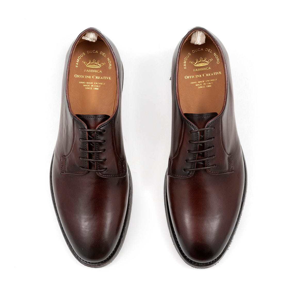OFFICINE CREATIVE - Derby - Bariton Flexi 001 - Canyon Bordò Scarpe Uomo OFFICINE CREATIVE - Collezione Uomo 