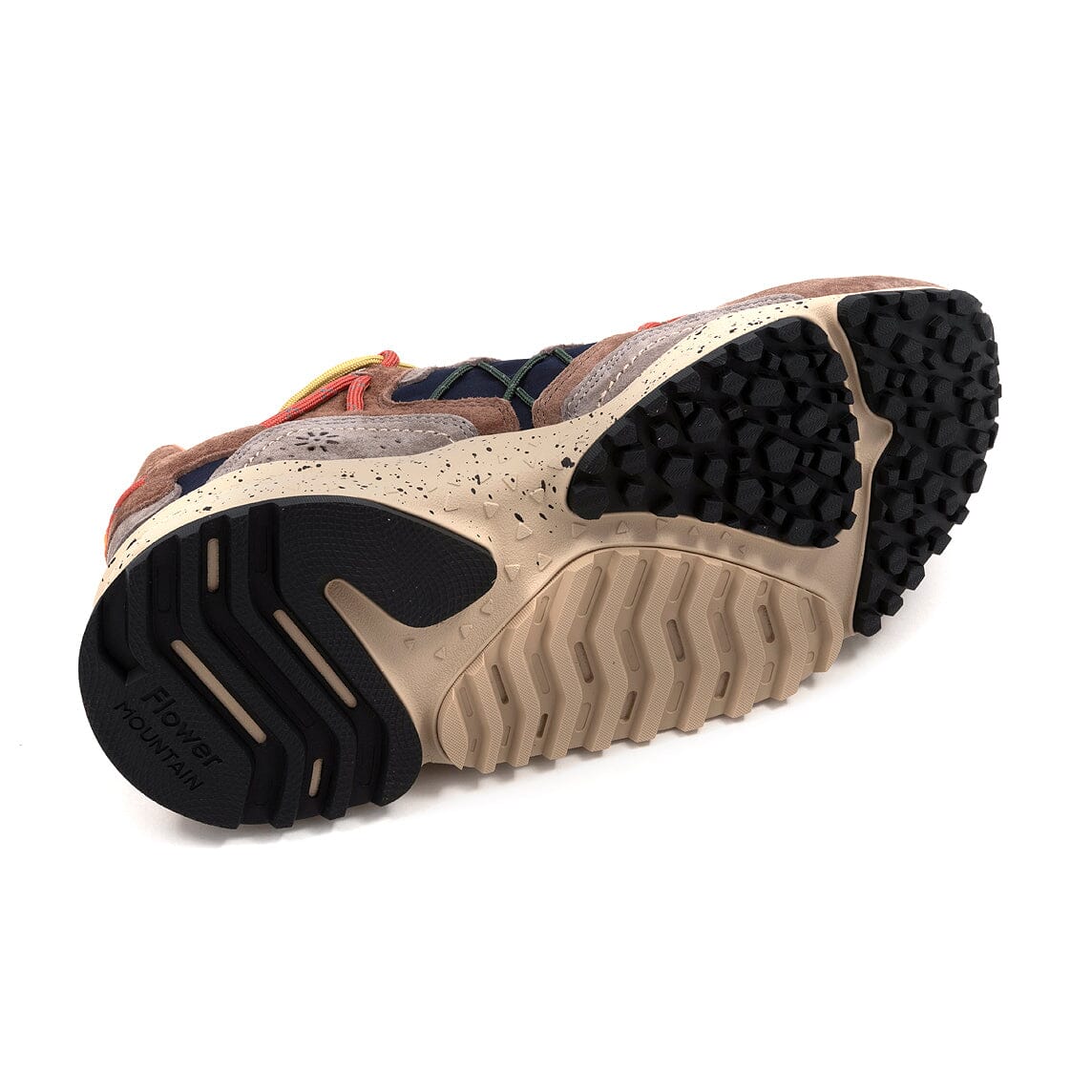 FLOWER MOUNTAIN - Sneakers - Yamabushi - 1D33 - Blu Beige Brown Scarpe Uomo FLOWER MOUNTAIN 